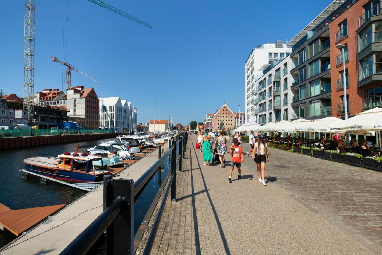 Elite Apartments Waterlane Spa Gdańsk Kültér fotó